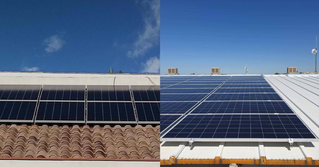 Energía solara para empresas y hogares